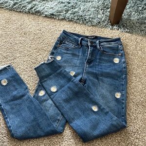 Judy Blue Flower Jeans